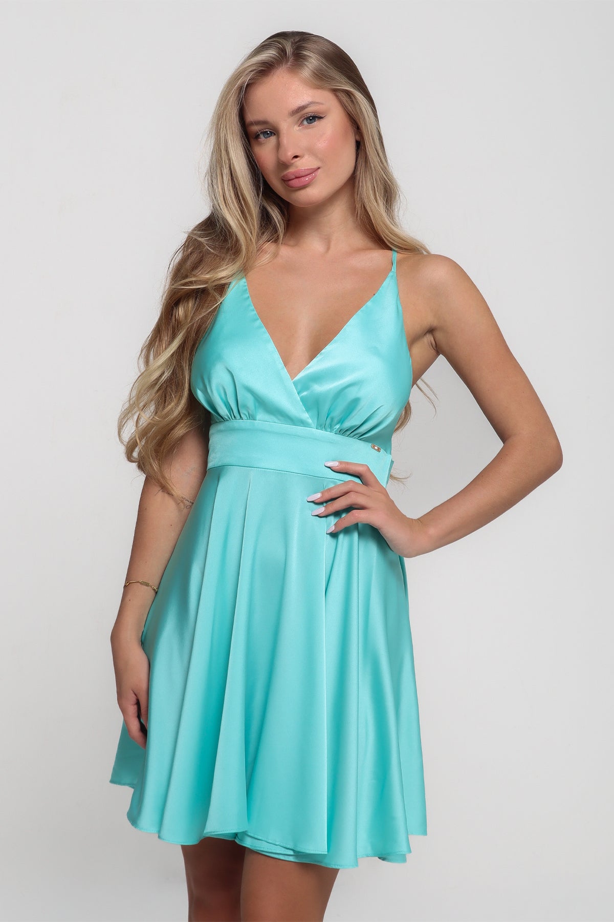 Anitas Lucky Him - Turquoise Dress