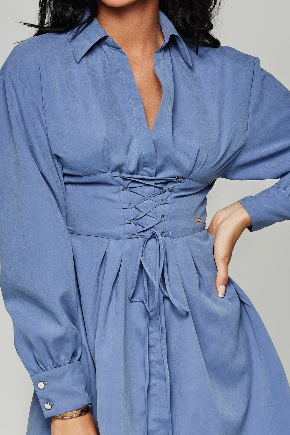 Anitas Better Days Dress - Blue