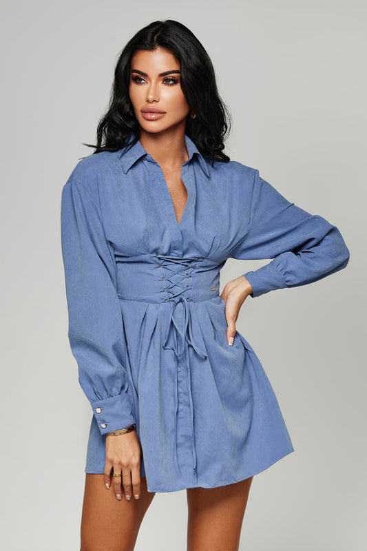 Anitas Better Days Dress - Blue