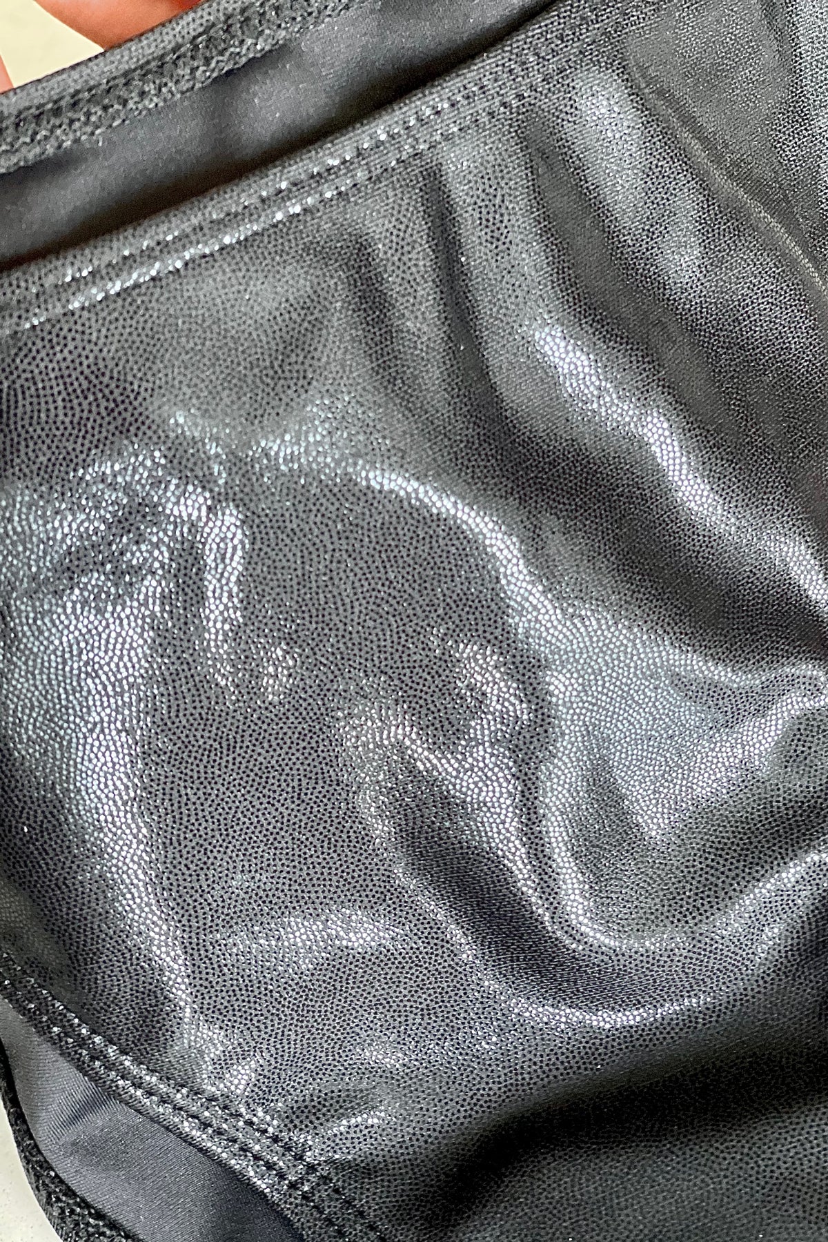 Anitas Elegance Bikini High Waisted Bottoms - Shiny Black