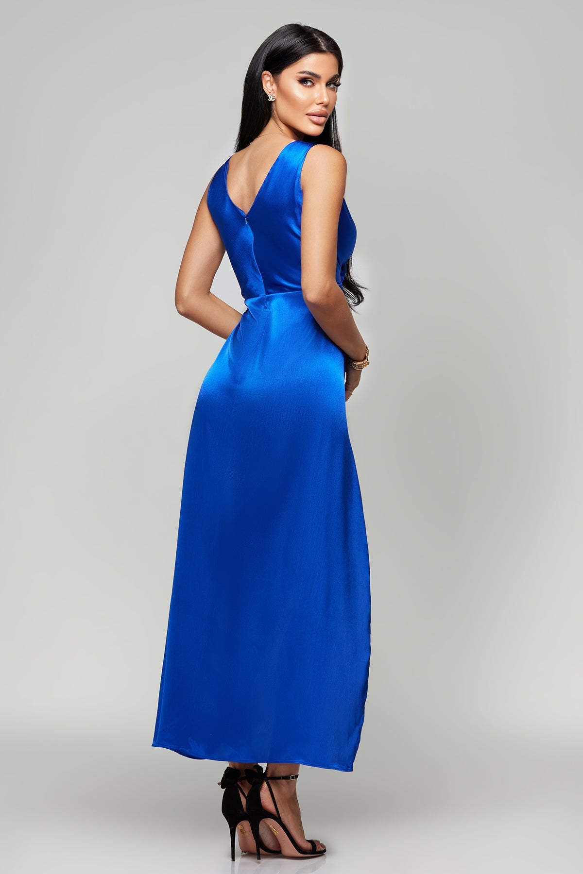 Anitas Long Shot Dress - Royal Blue