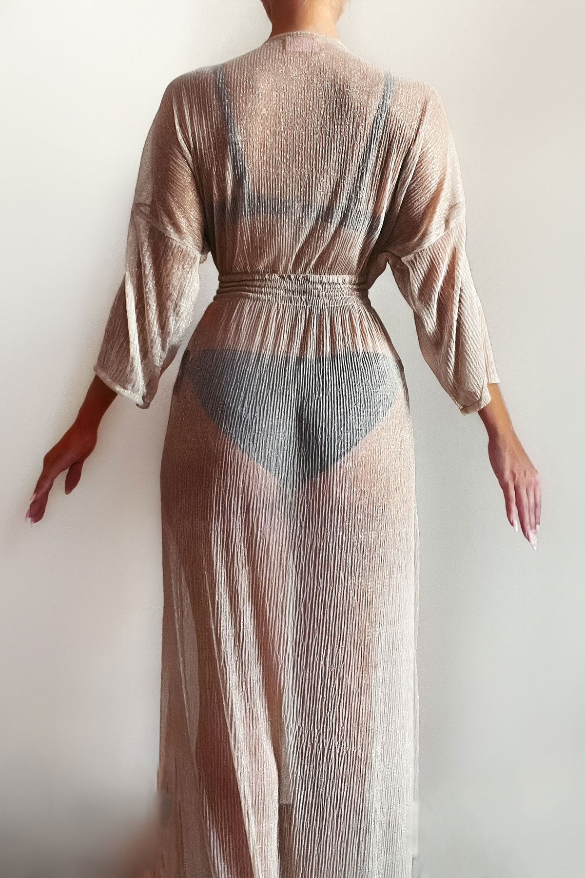 Anitas Goddess Cover Up Long - Gold