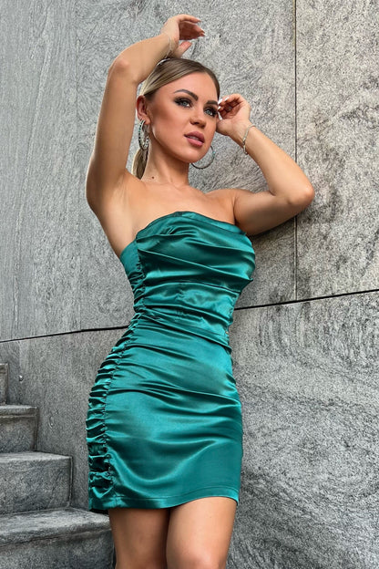 Anitas Heartbreaker Dress - Emerald