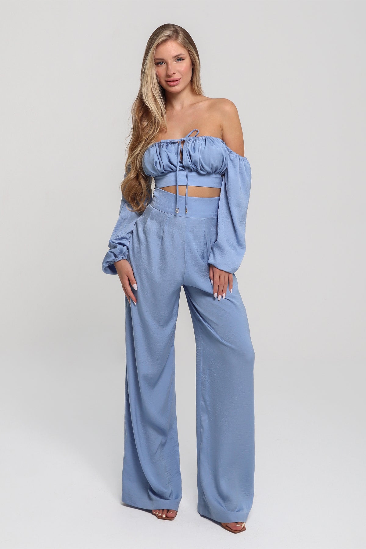 Anitas Mykonos - Blue Trousers Set