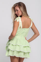 Marbella - Lime Green Dress