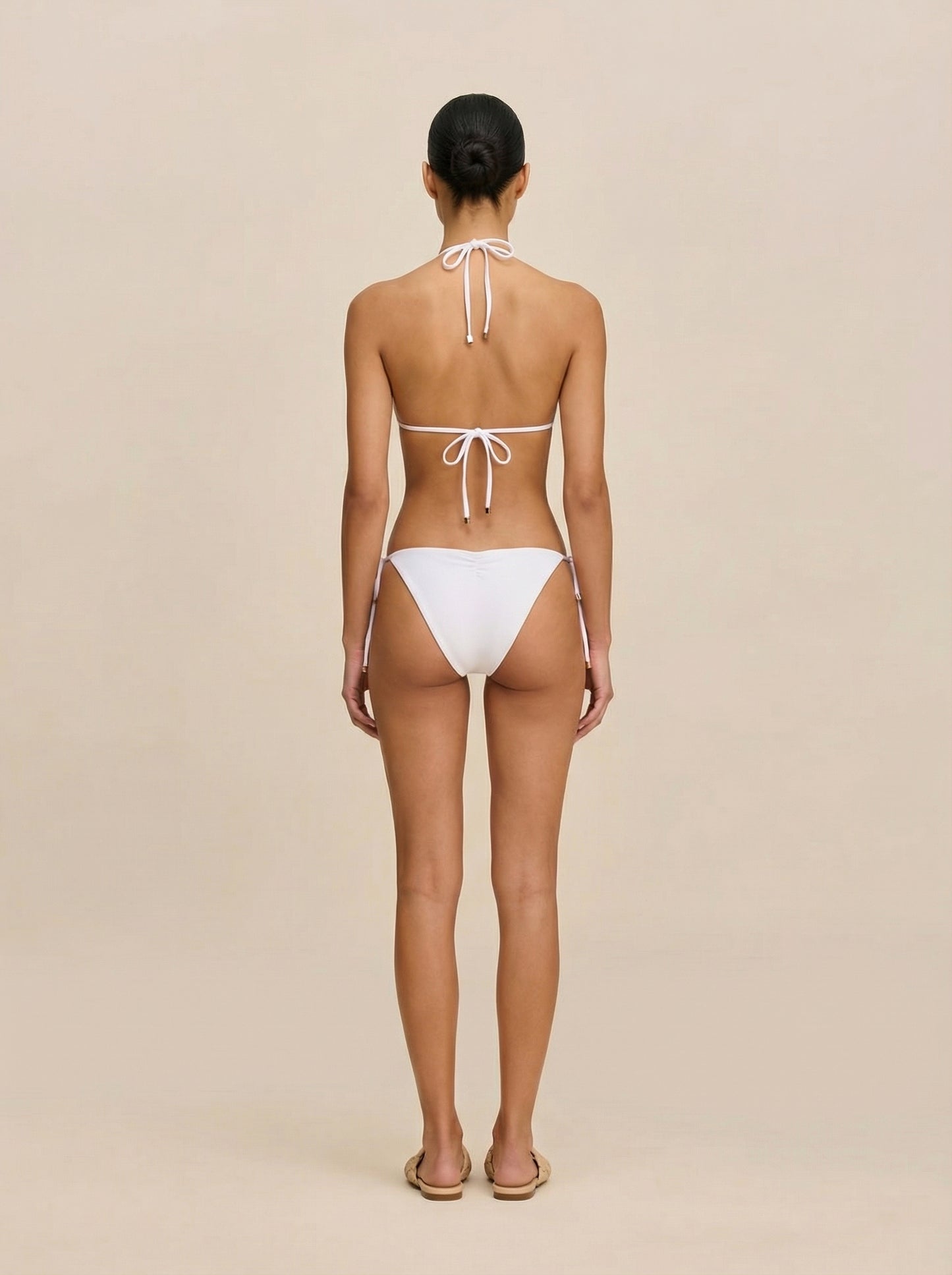 Basic Beach Bikini Bottom - Off-White