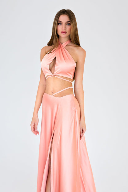 Anitas Dream of Me Dress - Coral Peach