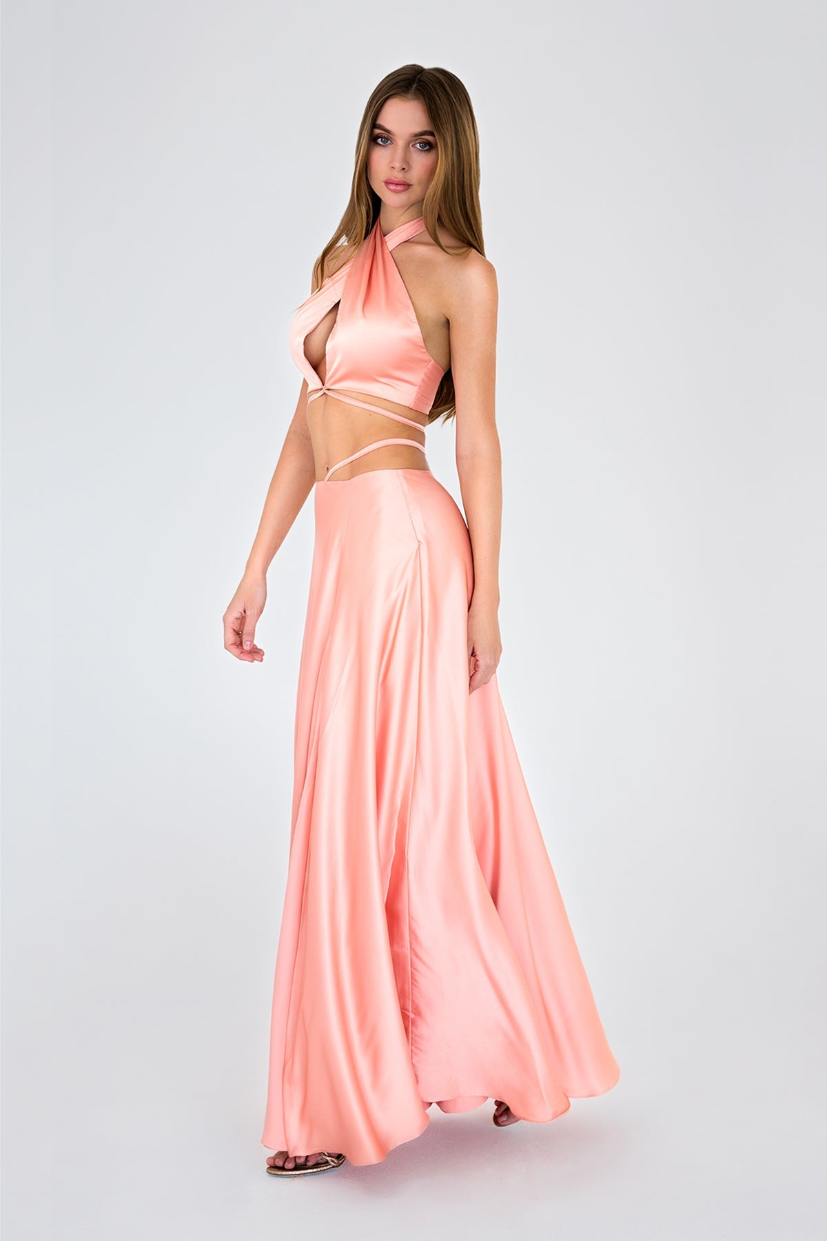 Anitas Dream of Me Dress - Coral Peach