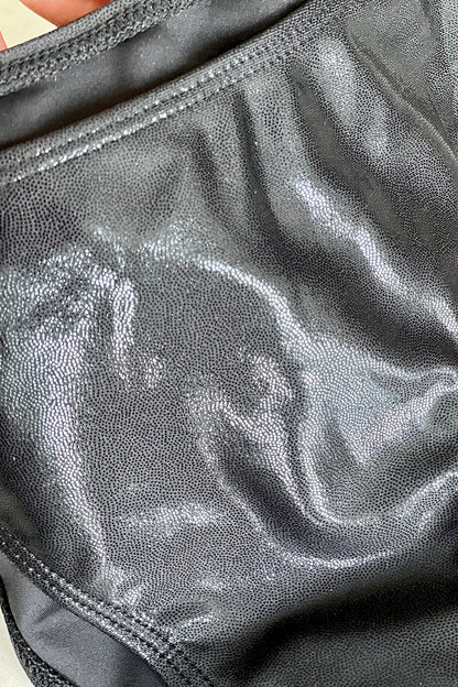 Anitas Elegance Bikini High Waisted Bottoms - Shiny Black