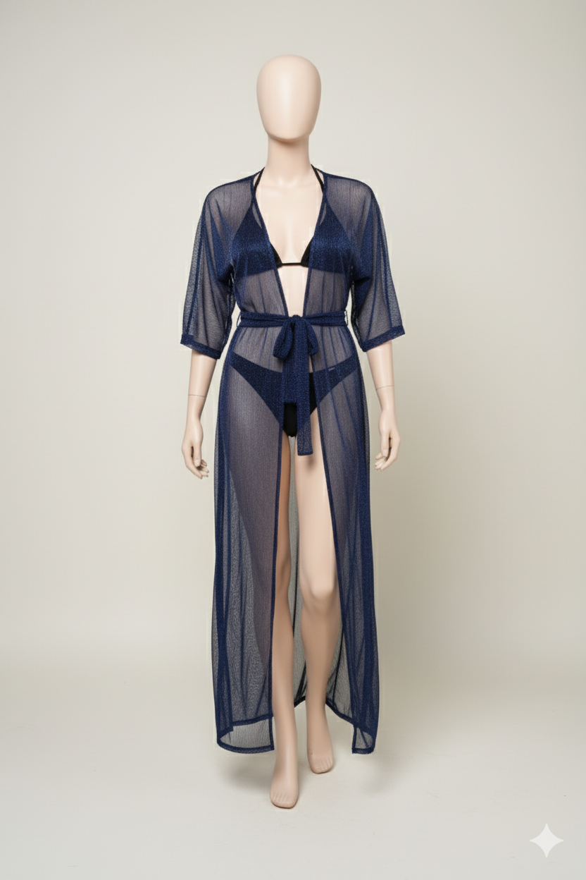 Anitas Goddess Cover Up Long - Dark Blue