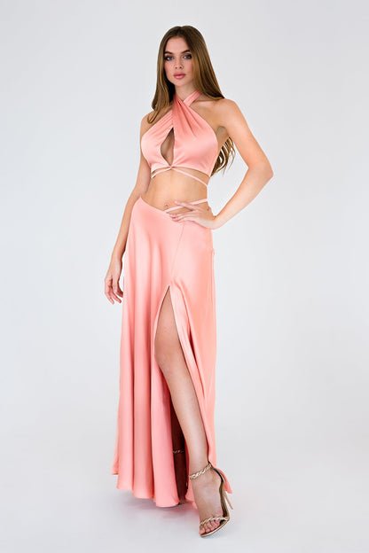 Anitas Dream of Me Dress - Coral Peach