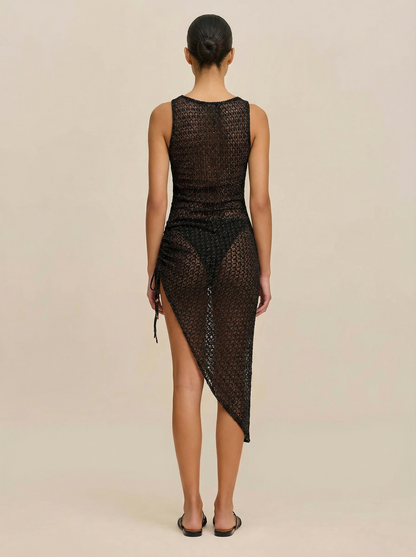 Carmen Black Beach Dress