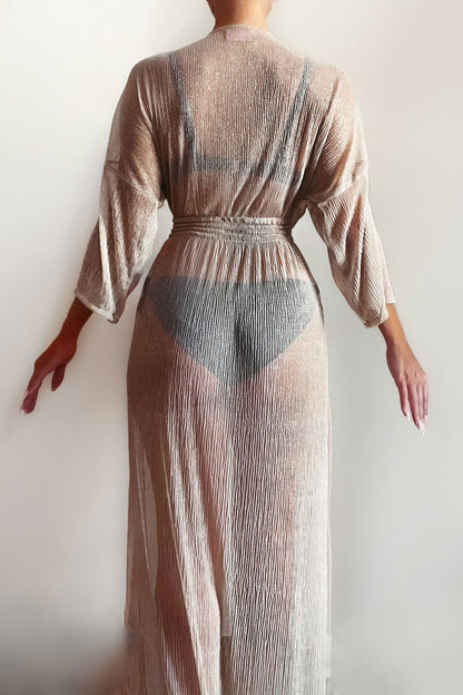 Anitas Goddess Cover Up Long - Gold