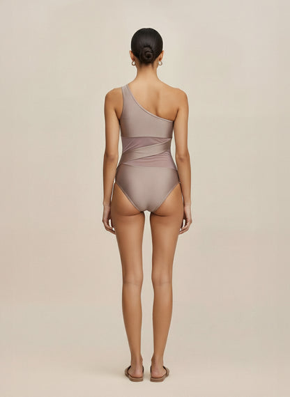 Femme Fatale Swimsuit - Dusty Rose