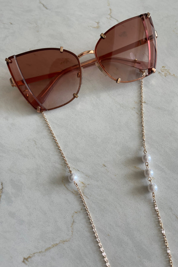4 Pearls Sunglasses Chain