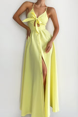 Riviera Yellow Dress
