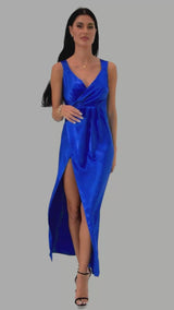 Long Shot Dress - Royal Blue