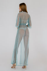 Blue Goddess Cover Up