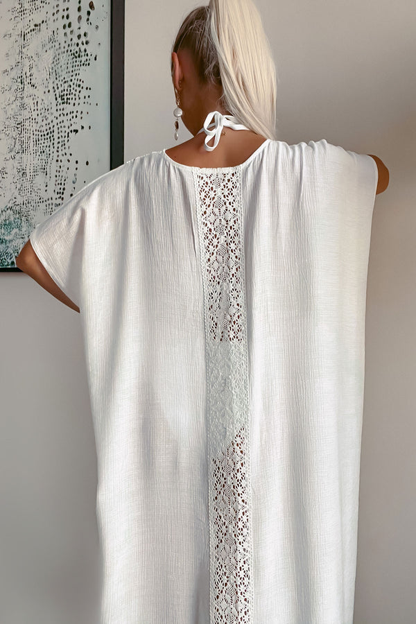 Diana White Long Tunic
