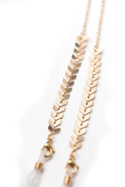 Golden Leaf Sunglasses Chain