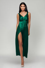 Long Shot Dress - Emerald Green