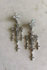 Madonna Silver Earrings