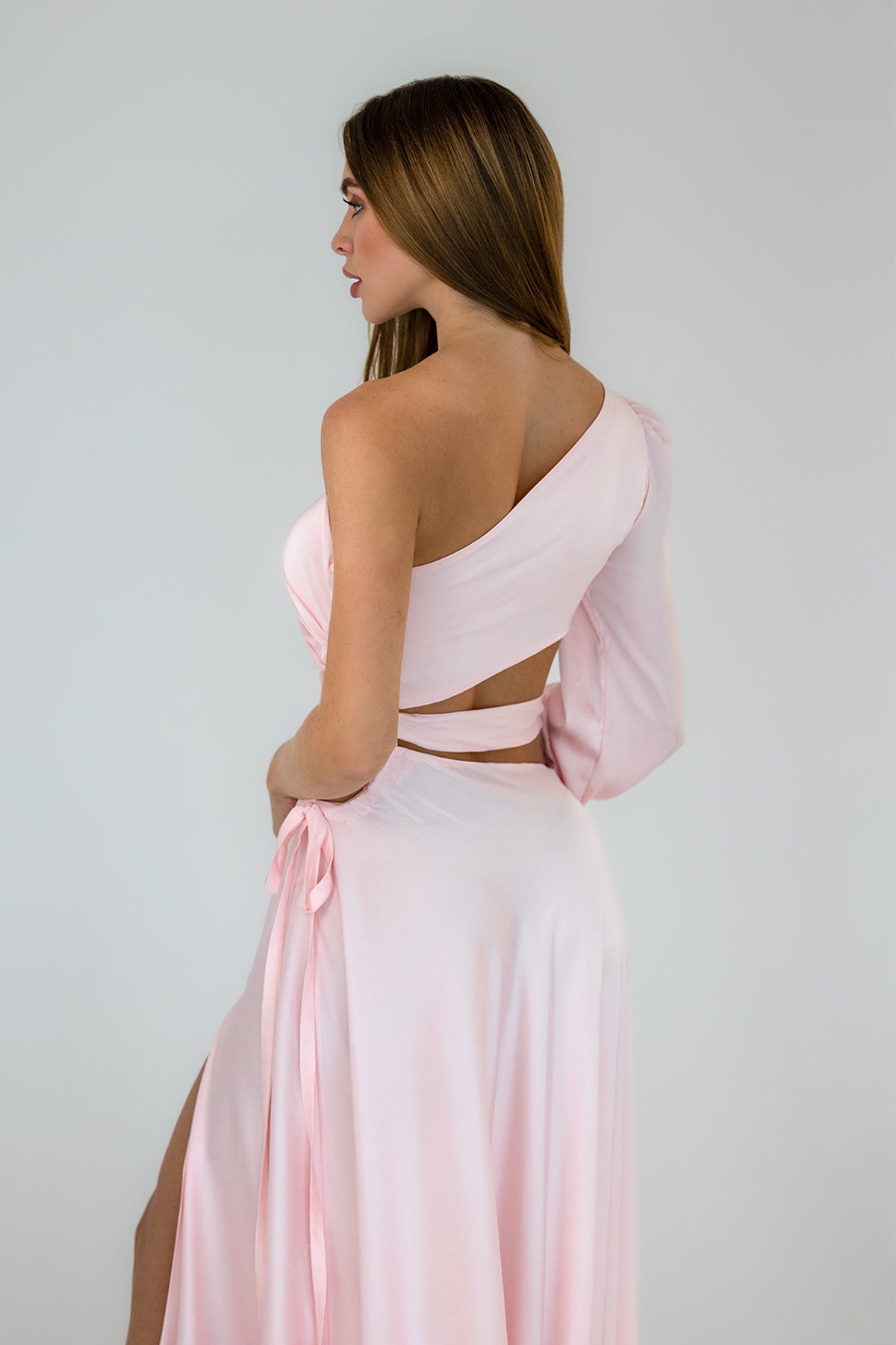 Mesmerize Dress - Baby Pink