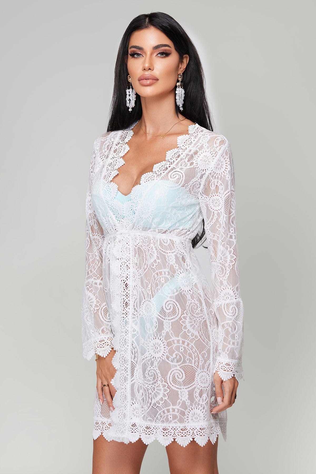 Rose White Cover Up