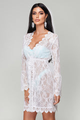Rose White Cover Up