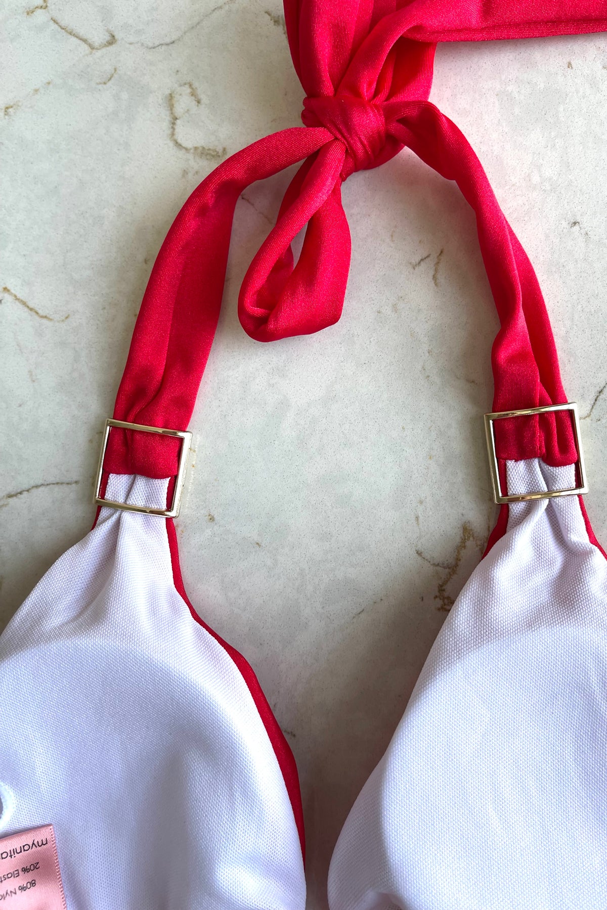 Watch Me Bikini Top - Sexy Red