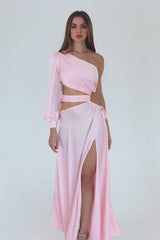 Mesmerize Dress - Baby Pink