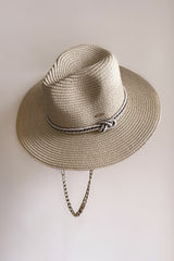 Knot It Down Summer Hat - Off-White